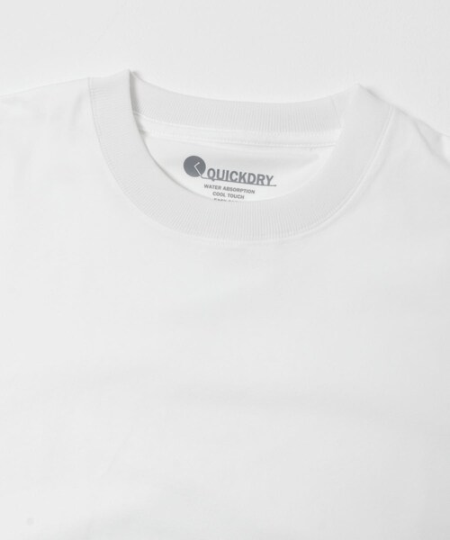 URBAN RESEARCH DOORS（アーバンリサーチドアーズ）の「『吸水速乾/接触冷感/イージーケア』クイックドライ ドロストロングスリーブTシャツ（Tシャツ/カットソー・メンズ・WHITE/GRAY/NVYxGRY/CHARCOAL・M/L）」の17枚目の写真