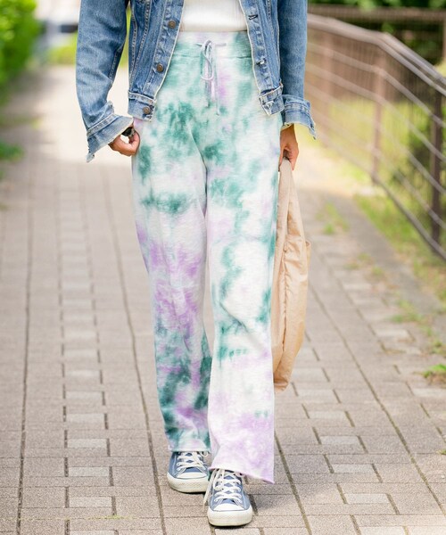 URBAN RESEARCH Sonny Label（アーバンリサーチサニーレーベル）の「Sayaka Shibuki Tie dye pants（その他パンツ・レディース・タイダイ/ベージュ・FREE）」の16枚目の写真