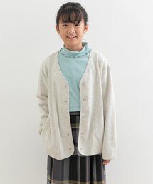 URBAN RESEARCH DOORS（アーバンリサーチドアーズ）の「裏毛Vネックカーディガン(KIDS)（その他トップス・キッズ）」