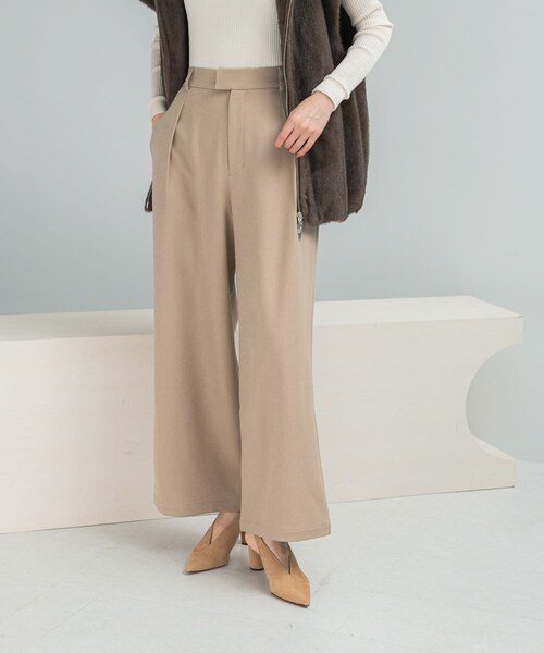 URBAN RESEARCH ROSSO（アーバンリサーチロッソ）の「『UR TECH』ストレートスラックス（その他パンツ・レディース・BEIGE/BLACK・36/38）」の15枚目の写真