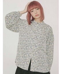 merry jenny | flowerカンフーシャツ(シャツ/ブラウス)