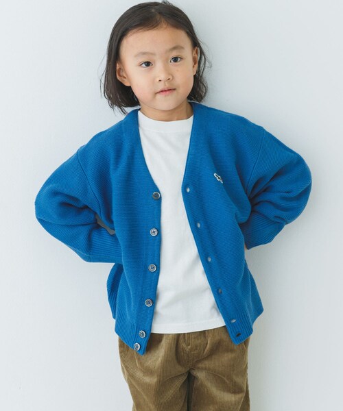 URBAN RESEARCH DOORS(アーバンリサーチドアーズ)の「『別注』PENNEYS×DOORS THE FOX Vネックカーディガン(KIDS)(カーディガン/ボレロ・キッズ・RED/BLUE/TOP GRAY・105/120/135)」の15枚目の写真