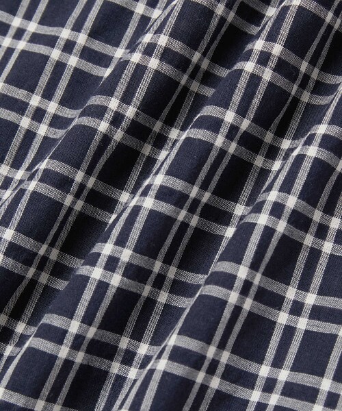 Saturdays NYC（サタデーズ ニューヨークシティ ）の「LUIS CHECK LS SHIRT（シャツ/ブラウス・レディース・ベージュ/ネイビー・L/M/S/XL）」の21枚目の写真