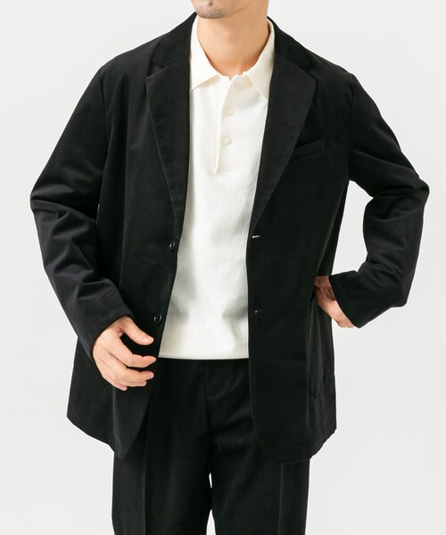 URBAN RESEARCH ROSSO（アーバンリサーチロッソ）の「『XLサイズあり』起毛カットツイルセットアップ（セットアップ・メンズ・BLACK/NAVY/BRN KHAKI・S/M/L/XL）」の20枚目の写真