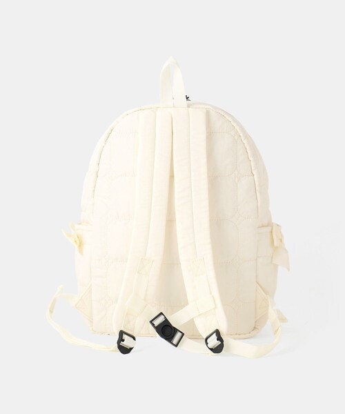 ROPE' PICNIC(ロペピクニック)の「【KIDS/キッズ】くまマスコット付キルティングリュック(バックパック/リュック・キッズ・キナリ/サックス・S)」の7枚目の写真