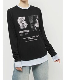 jouetie | グランジカラーレイヤードロンT(Tシャツ/カットソー)
