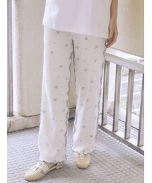 merry jenny | floral thermal pants(その他パンツ)
