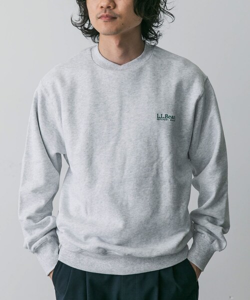 URBAN RESEARCH DOORS（アーバンリサーチドアーズ）の「L.L.Bean　Smithfield Crewneck Sweat（スウェット・メンズ・F.Green/Ecru/Birch/Navy/Purple・M/L/XL）」の16枚目の写真