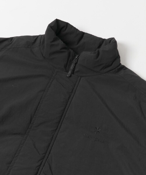URBAN RESEARCH DOORS(アーバンリサーチドアーズ)の「『別注』Snow Peak Apparel×DOORS N/T Insulation Jacket(テーラードジャケット・メンズ・BLACK/CHACOAL/BROWN・M/L/XL)」の13枚目の写真