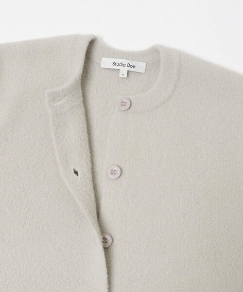 URBAN RESEARCH（アーバンリサーチ）の「Studio Doe　THREE QUARTER SLEEVE CARDIGAN（カーディガン/ボレロ・レディース・GREY・S）」の4枚目の写真