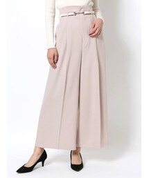 MERCURYDUO | ビットベルト付ワイドパンツ(その他パンツ)