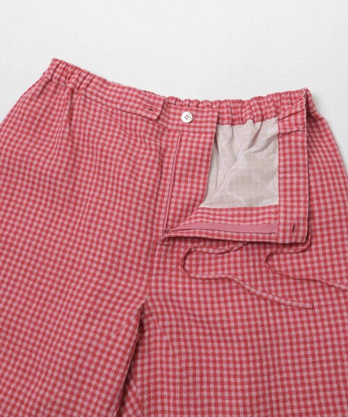 URBAN RESEARCH(アーバンリサーチ)の「『別注』Cale×URBAN RESEARCH SHORTS(その他パンツ・メンズ・PINK×RED・3/4)」の8枚目の写真