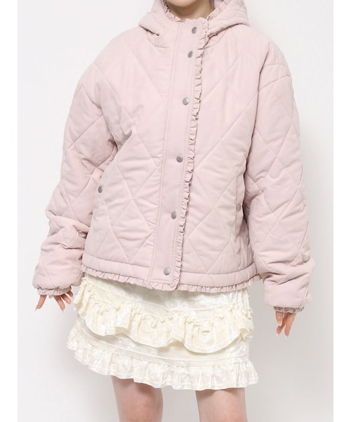 merry jenny（メリージェニー）の「フリルキルティングフード