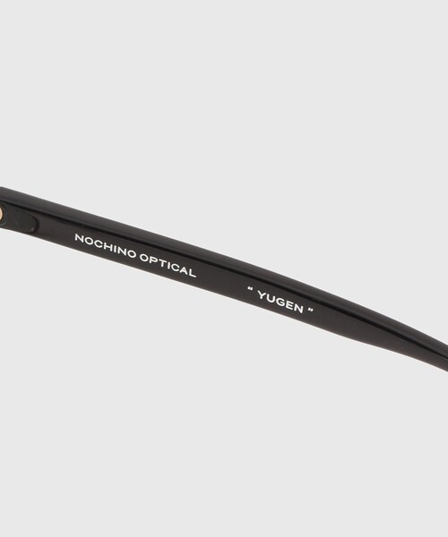 ADAM ET ROPE'（アダムエロペ）の「【NOCHINO OPTICAL/ノチノオプティカル】YUGEN（メガネ・メンズ・ブラック/ダークブラウン・F）」の8枚目の写真