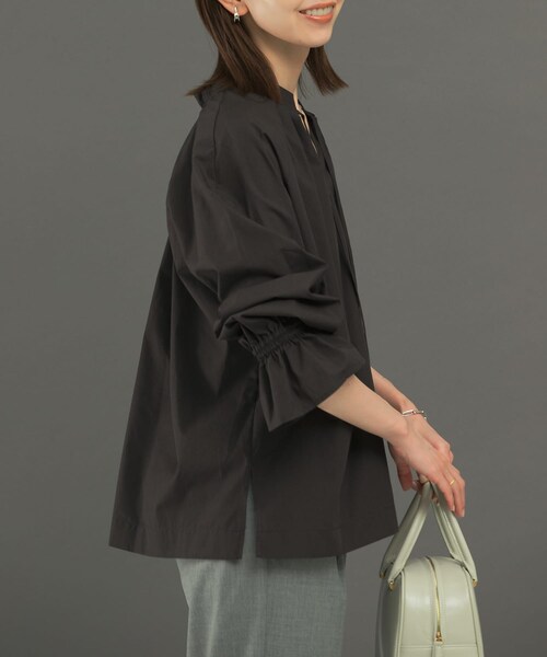 URBAN RESEARCH ROSSO（アーバンリサーチロッソ）の「2WAYボリュームシャツブラウス（シャツ/ブラウス・レディース・OFF WHITE/ORANGE/CHARCOAL・FREE）」の21枚目の写真