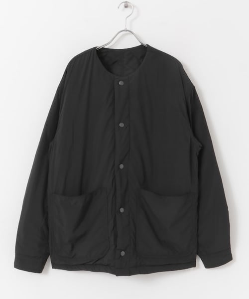 URBAN RESEARCH DOORS(アーバンリサーチドアーズ)の「FORK&SPOON リバーシブルノーカラーブルゾン(ブルゾン・メンズ・OLIVE/BLACK・4/5)」の12枚目の写真