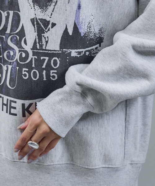 ADAM ET ROPE'（アダムエロペ）の「【COUTURE D'ADAM（クチュール ド アダム）】ビンテージスウェット photo（スウェット・レディース・グレー・38）」の16枚目の写真