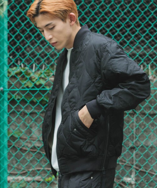 ITEMS URBANRESEARCH（アイテムズ アーバンリサーチ）の「TAION　Military MA-1 Down Jacket（その他アウター・メンズ・MULTI/BLK/OLV・M/L/XL）」の7枚目の写真