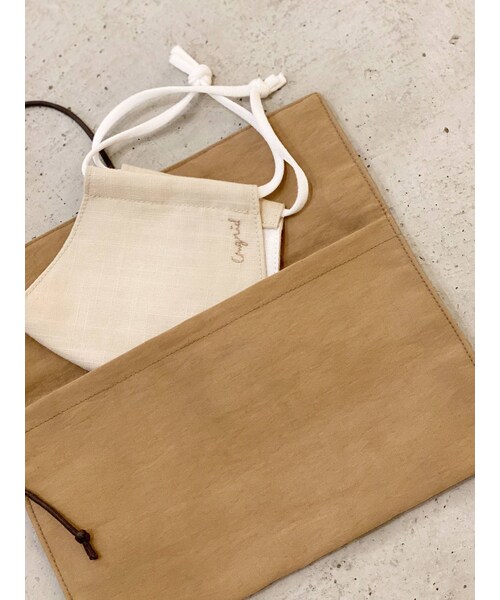 Ungrid（アングリッド）の「Ungridマスクケース（マスク・レディース・ベージュ/カーキ・F）」の6枚目の写真