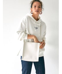 Ungrid | フェイクレザースクエアショルダーバッグ(ハンドバッグ)