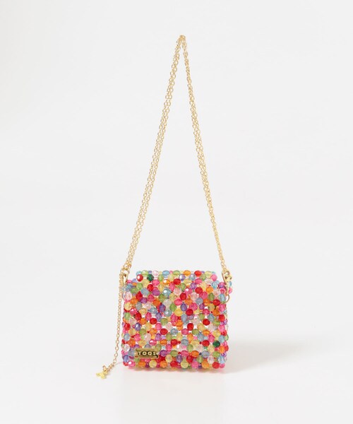 URBAN RESEARCH DOORS(アーバンリサーチドアーズ)の「TOOS 3WAY CHAIN BAG MINI(ショルダーバッグ・レディース・SPARKLE・One)」の4枚目の写真