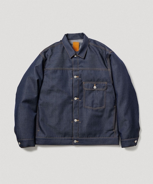 ADAM ET ROPE'(アダムエロペ)の「【NIKKE】デニム トラッカー ジャケット / ADAM ET ROPE' JEANS -PERS-(デニムジャケット・メンズ・ブラック/ブラック系/ネイビー・L/M/S)」の22枚目の写真