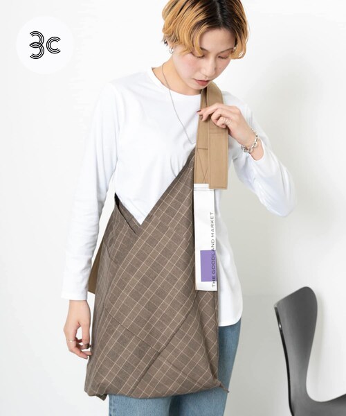 THE GOODLAND MARKET（ザグッドランドマーケット）の「ザ グッドランド マーケット　furoshiki bag 2（トートバッグ・レディース・ASSORT 1/ASSORT 2/ASSORT 3/ASSORT 4・FREE）」の3枚目の写真