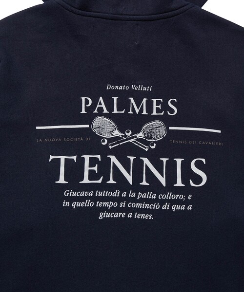 ADAM ET ROPE'（アダムエロペ）の「【PALMES/パームス】Vichi Zip Hooded Sweatshirt（パーカー・メンズ・ネイビー・L/M）」の10枚目の写真