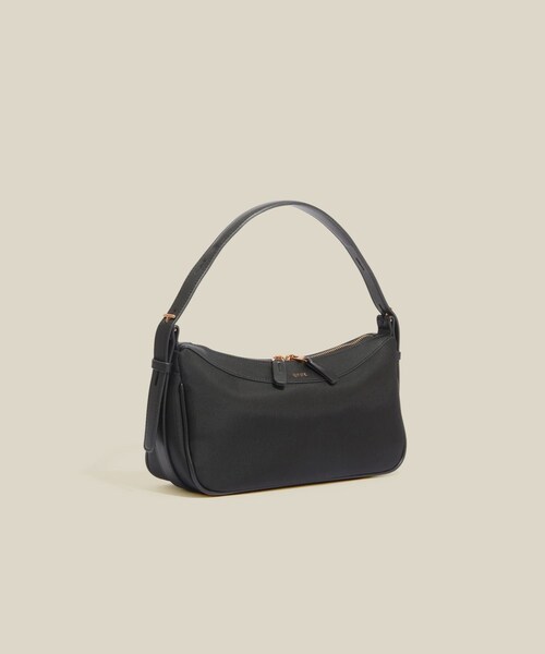 ROPE'(ロペ)の「【E'POR】C BAG Mini【撥水】【超軽量】(ハンドバッグ・レディース・ブラック/オフホワイト/カーキ・F)」の1枚目の写真