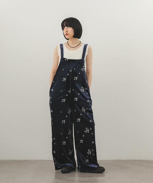 KBF（ケイビーエフ）の「クロシェスカラップタンクトップ（タンクトップ・レディース・IVORY/TOP GRAY/NAVY・One）」の9枚目の写真