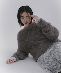 SENSE OF PLACE by URBAN RESEARCH | ミックスシャギーセーター(ニット/セーター)