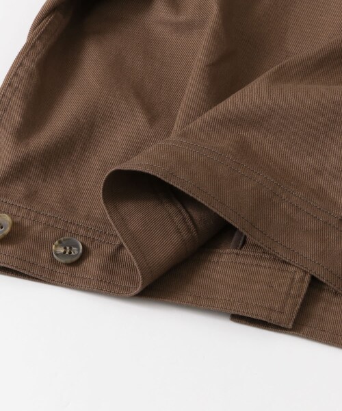 SENSE OF PLACE by URBAN RESEARCH（センスオブプレイスバイアーバンリサーチ）の「ノーカラーショートジャケット（ノーカラージャケット・レディース・BROWN/IVORY・FREE）」の11枚目の写真