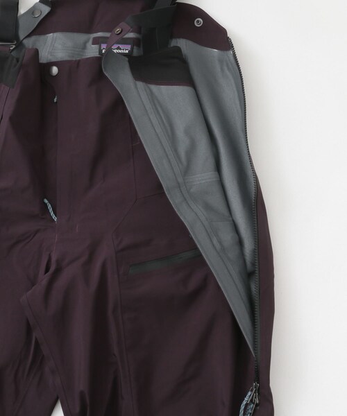 EKAL（エカル）の「patagonia　Ms Untracked Bibs（つなぎ/オールインワン・メンズ・BLK/OBPL・S/M）」の9枚目の写真
