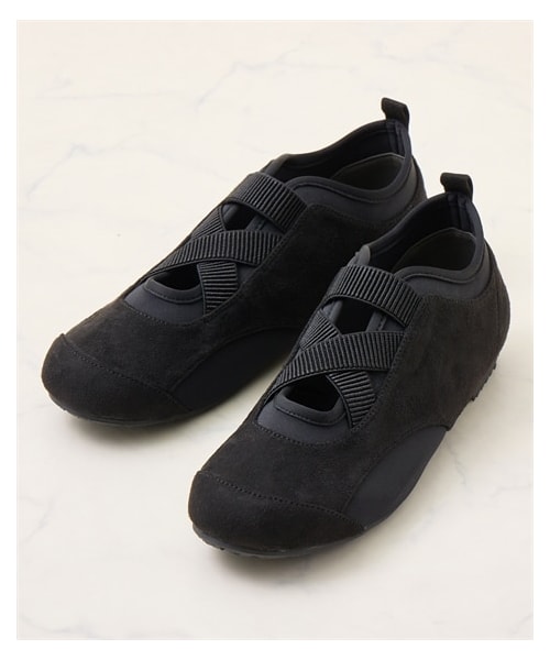 nissen（ニッセン）の「【ゆったり幅広】痛いところにやさしいゴムベルトデザインシューズ（ワイズ４Ｅ）（その他シューズ・メンズ・黒/ライトグレー/ブラウン×ネイビー・M=23.0~23.5cm/4E/L=24.0~24.5cm/4E/LL=25.0~25.5cm/4E/3L=26.0~26.5cm/4E）」の4枚目の写真