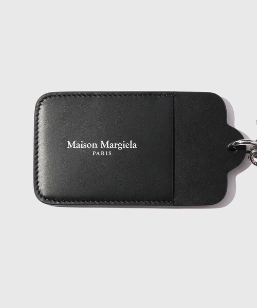 ADAM ET ROPE'(アダムエロペ)の「【Maison Margiela/メゾン マルジェラ】DOUBLE TAG KEYRING(キーケース/キーアクセサリー・メンズ・ブラック・F)」の8枚目の写真
