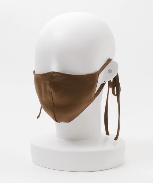 SENSE OF PLACE by URBAN RESEARCH(センスオブプレイスバイアーバンリサーチ)の「ロングストラップサテンマスク(その他・メンズ・BROWN/IVORY/PINK・one)」の11枚目の写真