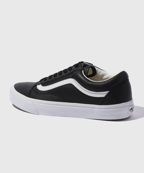 ADAM ET ROPE'(アダムエロペ)の「【VANS/バンズ】Old Skool LEATHER(スニーカー・メンズ・ブラック・26.0)」の4枚目の写真