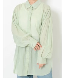 Ungrid | オーガビッツシアールーズシャツ(シャツ/ブラウス)