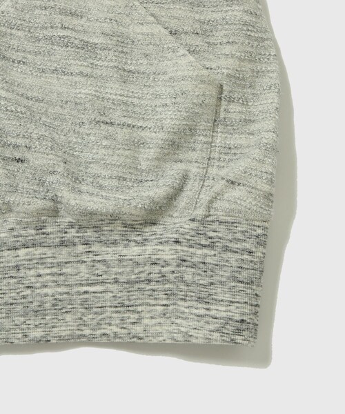 ADAM ET ROPE'（アダムエロペ）の「【リバーシブル/パイル】スウェット フルジップ パーカー / ロングシーズン着用可能（パーカー・メンズ・グレー系/キナリ系・L/M）」の19枚目の写真