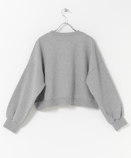 ITEMS URBANRESEARCH（アイテムズ アーバンリサーチ）の「『UR TECH』ハイヒートコットンクルーネックスウェット（スウェット・レディース・GRY/BRD/BLK・Free）」の16枚目の写真