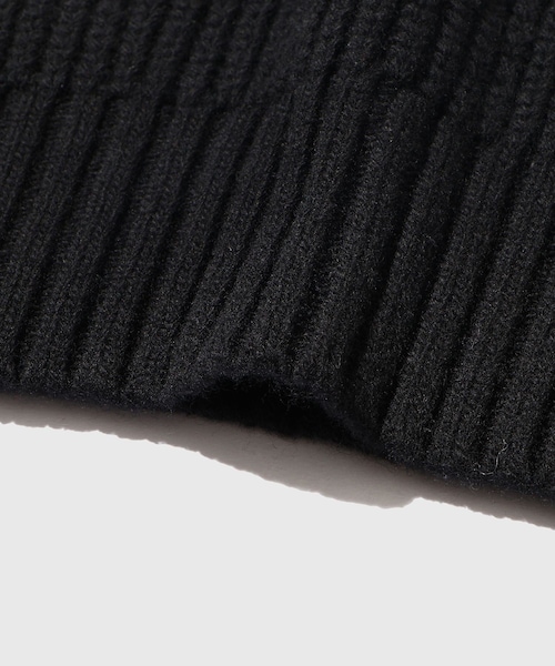 ADAM ET ROPE'(アダムエロペ)の「【mfpen/エムエフペン】Collar Sweater(ニット/セーター・メンズ・ブラック・L/M)」の9枚目の写真