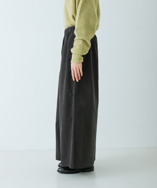 かぐれ（カグレ）の「ドットコーデュロイワイドパンツ（その他パンツ