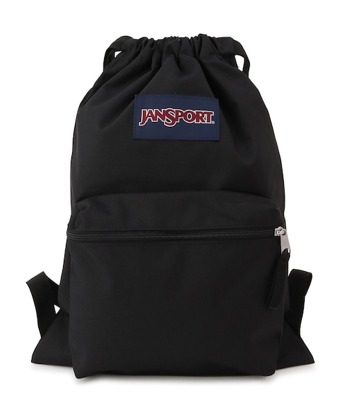 ROPE' PICNIC(ロペピクニック)の「【JANSPORT/ジャンスポーツ】DRAW SACK(バックパック/リュック・レディース・ブラック/ネイビー・F)」の1枚目の写真