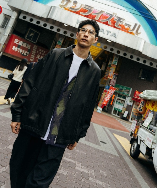 SFC　SFC LEATHER BIG JACKET