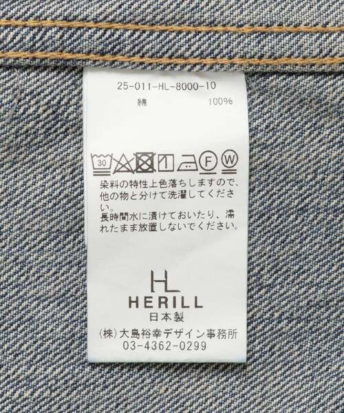 URBAN RESEARCH（アーバンリサーチ）の「HERILL　HL Denim Jacket（デニムジャケット・メンズ・Vintage・2/3）」の5枚目の写真