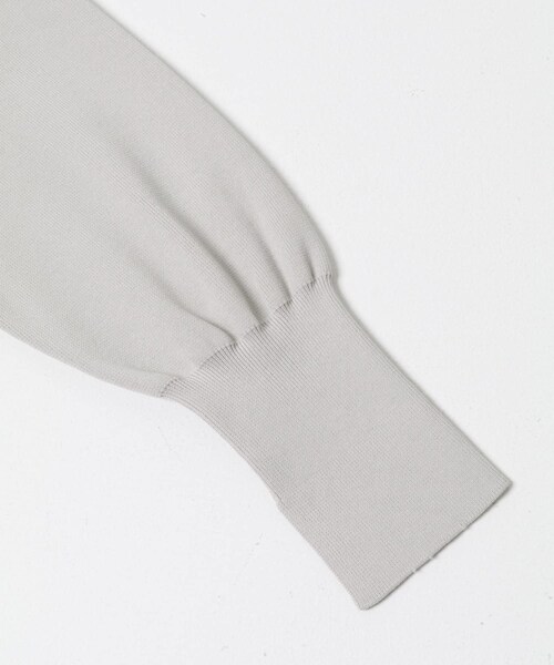 URBAN RESEARCH ROSSO（アーバンリサーチロッソ）の「Vネックリブフロント釦デザインニット（カーディガン/ボレロ・レディース・L/GREIGE/PINK・Free）」の13枚目の写真