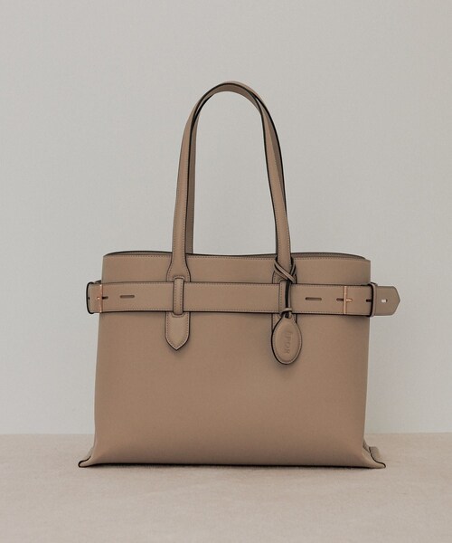 ROPE'（ロペ）の「【E'POR】A BAG Large/A4対応・通勤（トートバッグ・レディース・ブラック/ベージュ・F）」の4枚目の写真
