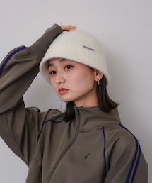 『WEB/一部店舗限定』プレートシャギーハット