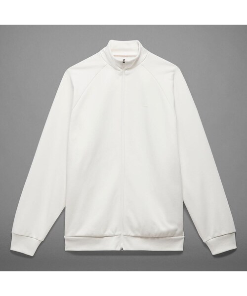 adidas(アディダス)の「アディダス バスケットボール 001 トラックジャケット(トップス・メンズ・メタルグレー/クラウドホワイト/ハローグリーン/グレー/ホワイト/グリーン・XS/M/XL/2XL/4XL/S/L/2XS/3XL)」の3枚目の写真