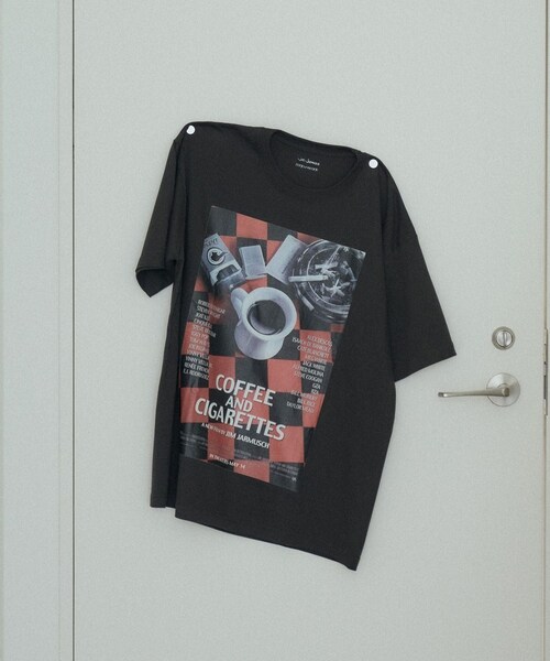 bonjour records（ボンジュールレコーズ）の「Jim Jarmusch/ジム・ジャームッシュ for bonjour records “Stranger Than Paradise” ,“Coffee And Cigarettes”  Tシャツ（Tシャツ/カットソー・レディース・ブラック/ブラック系/ホワイト/ホワイト系・L/M/XL）」の10枚目の写真